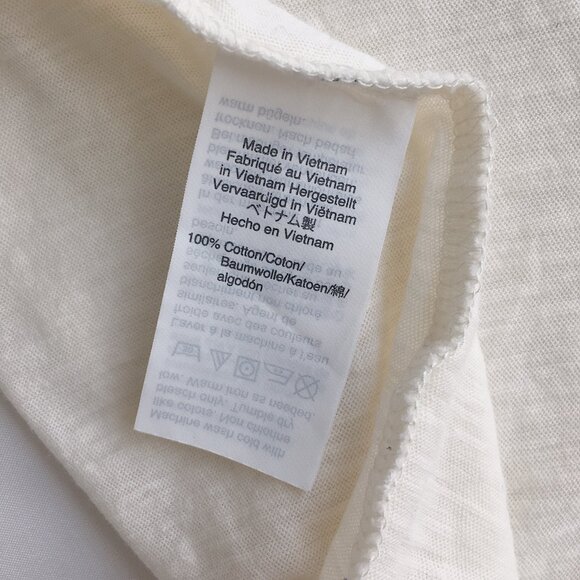 NWOT Madewell Rainbow Heart Embroidered Whisper Cotton Crewneck Tee - Picture 11 of 11